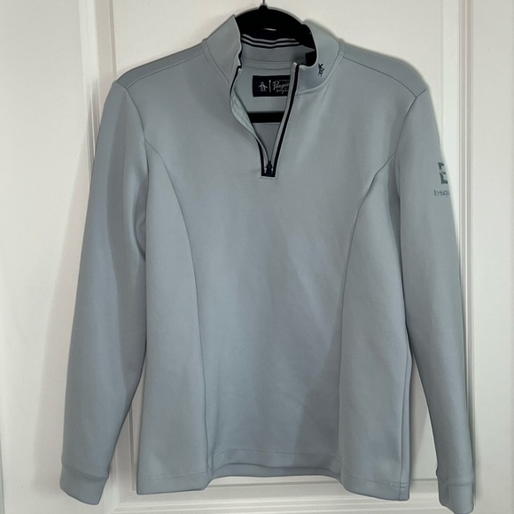 Penguin x  B-Squared Golf 1/4 Zip Pullover Collectors Edition Tournament Logo - Picture 1 of 6